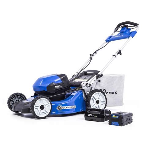 kobalt electric mower|kobalt 80v electric lawn mower.